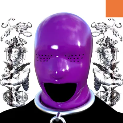 Villain #408 - The Purple Latex Sexual Deviant Villain on the Athanasii background with the Original Accent