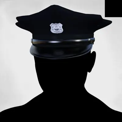 Villain #482 - The Police Villain on the Original background with the Black Accent