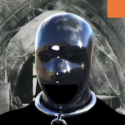 Villain #488 - The Black Latex Sexual Deviant Villain on the Cave background with the Original Accent