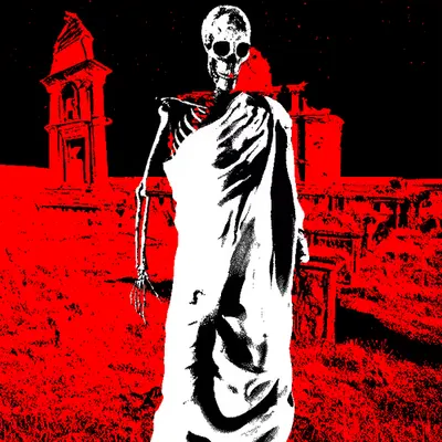 #129 - Skeleton Monk ghost in the Ruins of Greed