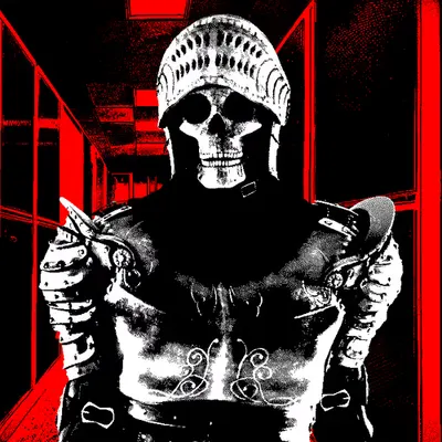 #187 - Skeleton Knight ghost in the Server Room