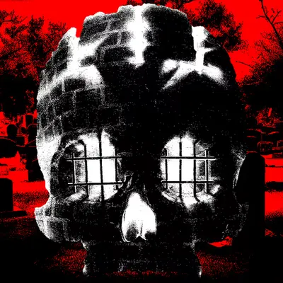 #233 - Floating Skull ghost in the Cemetery of Silas