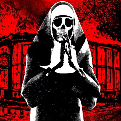 #380 - Skeleton Nun ghost in the Shed of Eternal Fire