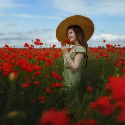 Poppy Self-portrait