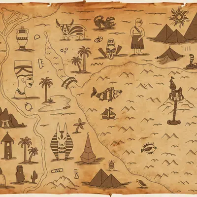 Ra's Secret Map
