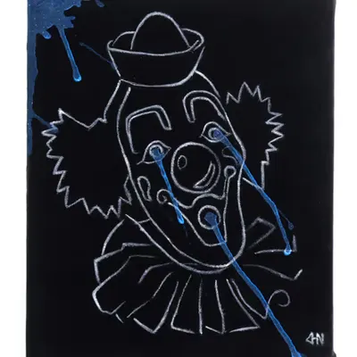 Dip Shit Clown Blue 2