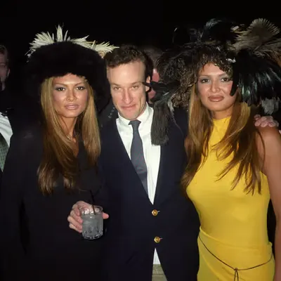 Alex With Twin Playboy Playmates