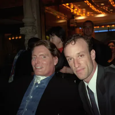 Alex With Christopher Reeve