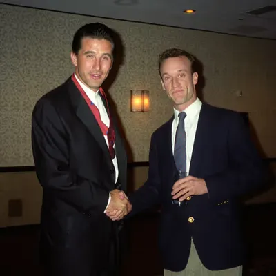 Alex With Billy Baldwin