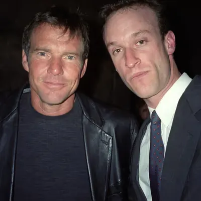 Alex With Dennis Quaid