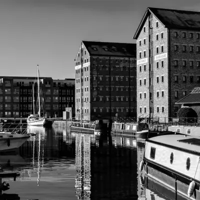 Gloucester Docks Reflections