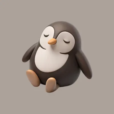 Toy Birds: Toy Bird: Penguin IV