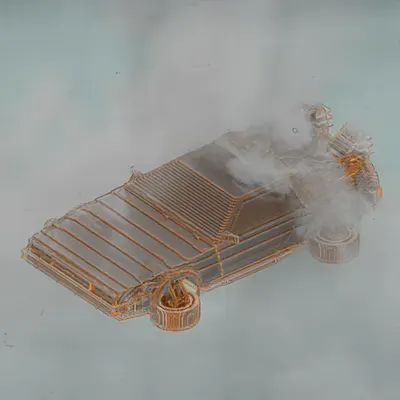 glass car #12