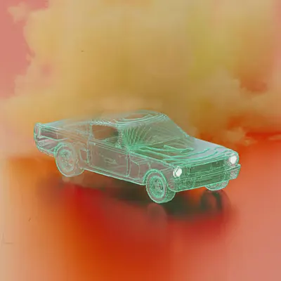 glass car #03