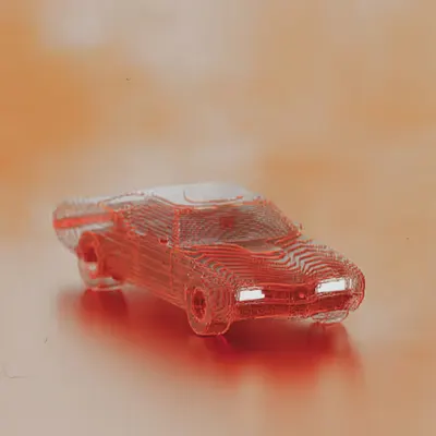 glass car #04
