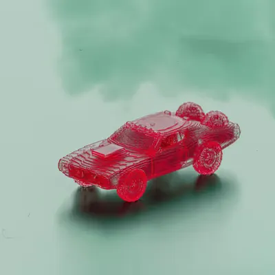glass car #08