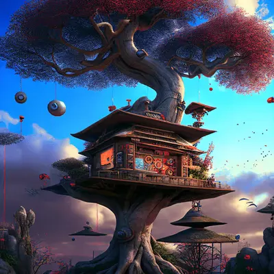 Day 133: The Surreal Treehouse