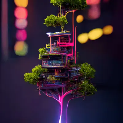 The Cyberpunk TreeHouses 1/149