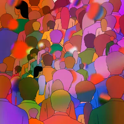 Crowded minds