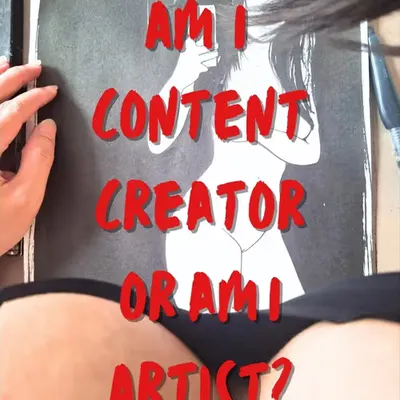 Am I Content Creator or am I Artist?