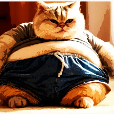 Pet me or I'll eat you.