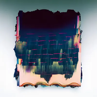 Colored square angle iteration #69 on screen