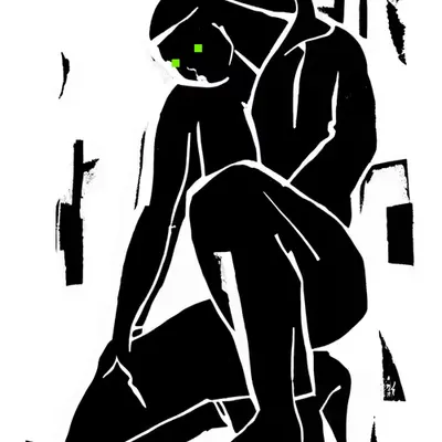 Degen in black
