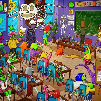 Princess Pepe at School