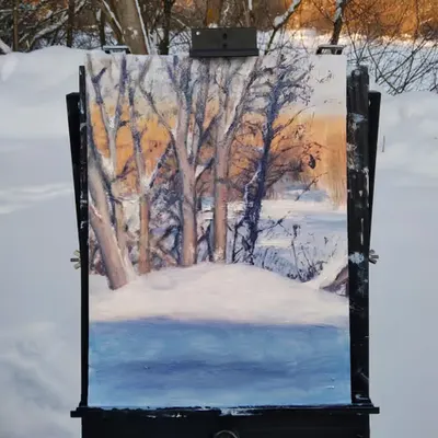 Is art's progress still a thing here?