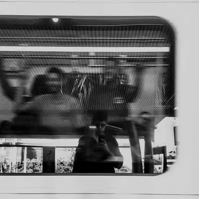 Selfie in motion