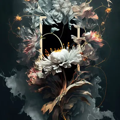 #63. Framed Flowers, 4.