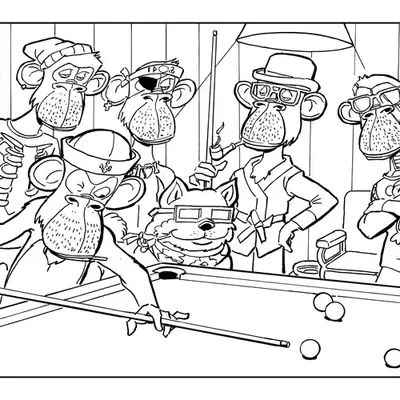 A Boring Game Of Billiards - Classic by Jose Delbo #1/10