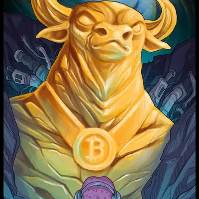 The gold bull