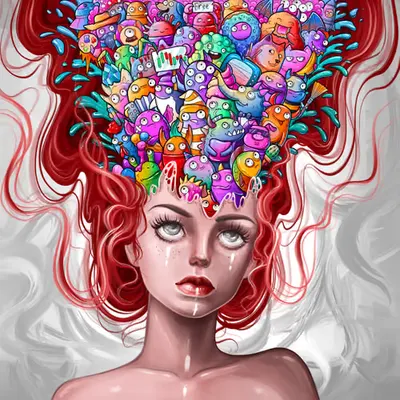 Artist’s brain