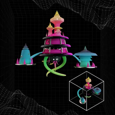 Temple Hermit 3D #1/10