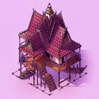 Curious Cabins #13 — Wat
