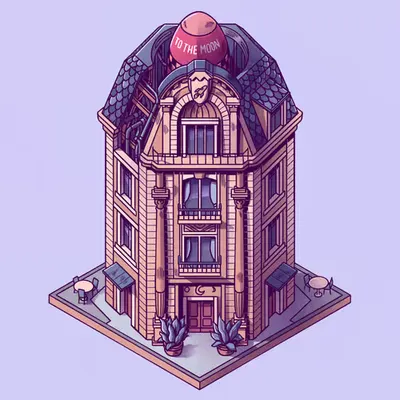 Curious Cabins #09 — Moon