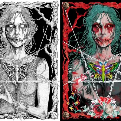 Sketch vs Final (Mistress)