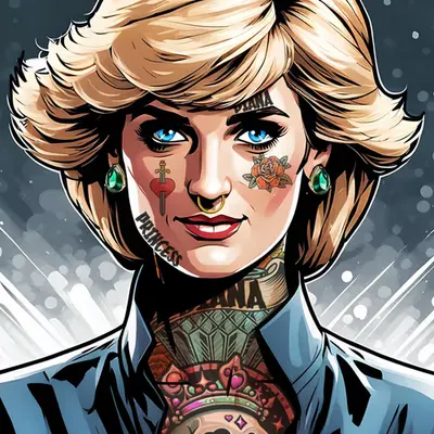 Princess Diana 1/1 CryptoShawn88