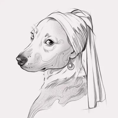 Girl with a pearl