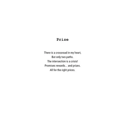Prize