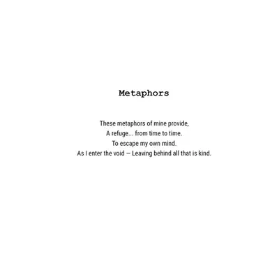 Metaphors