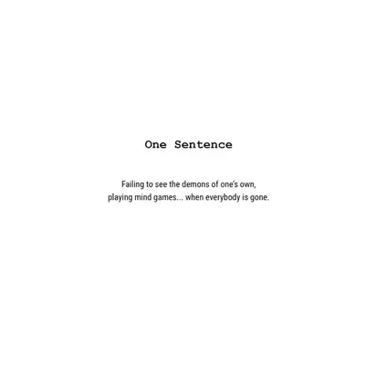 One Sentence