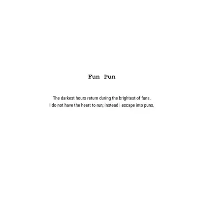 Fun Pun