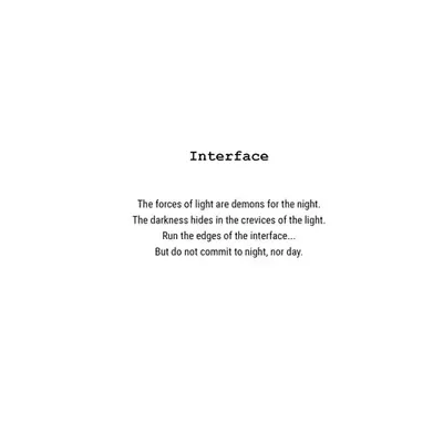 Interface