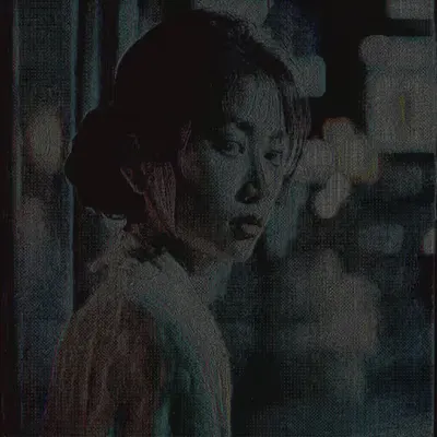 Une femme dans la nuit