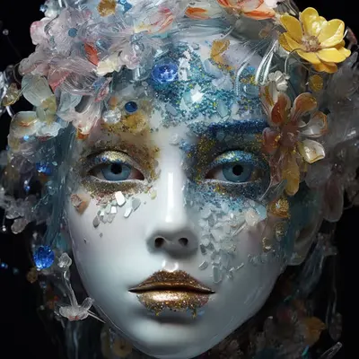 Enchanted Bloom: A Portrait of Seraphina