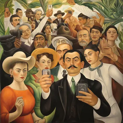 Group Selfie 1920's