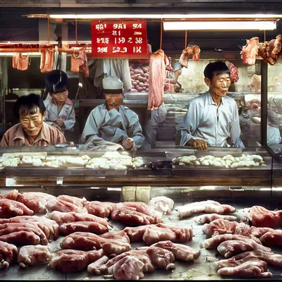 Majang Meat Market #2