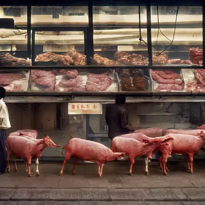 Majang Meat Market